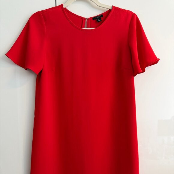 Beautiful red Ann Taylor shift dress - Picture 1 of 3